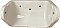 Antique Porcelain Surface Mount Toilet Paper Holder - Circa 1920