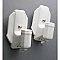 Deco Porcelain Sconces - Pair