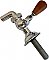 Antique Wall Mount Tap Faucet with Bakelite Handle - Chrome
