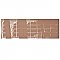 Santorini Loft Blanco 4" x 11-7/8" Ceramic Tile - Wall Use Only - White - Per Case of 34 -  12.17 Square Feet