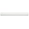 Santorini Blanco 7/8" x 7-7/8" Torello Ceramic Trim Tile  - White - Per Piece - .11 Square Feet