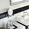 Santorini Nero 2" x 7-7/8" London Chair Rail Ceramic Trim Tile  - Black - Per Piece - .11 Square Feet