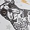 Rockstar Frenchie 11-3/4" x 39-1/8" Ceramic Wall Tile - 6 Tiles Per Case - 19.32 Sq. Ft.