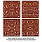 Trend Ambar 8" x 8" Ceramic Wall Tile -21 Tiles Per Case - 9.24 Sq. Ft.