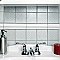 Antigua Blanco 2" x 8" Ceramic Moldura Wall Trim - Sold Per Tile - 0.11 Square Feet