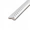 Trenza Blanco Moldura 1" x 7-7/8" Ceramic Rope Pencil Wall Trim Tile - Sold by the individual piece