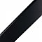 Battiscopa Matte Black 3" x 13" Ceramic Wall Bullnose Trim Tile - Sold by the individual piece
