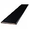 Battiscopa Matte Black 3" x 13" Ceramic Wall Bullnose Trim Tile - Sold by the individual piece