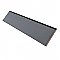 Battiscopa Matte Black 3" x 13" Ceramic Wall Bullnose Trim Tile - Sold by the individual piece