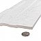 Tikal White 6-1/2" x 20-3/8" Ceramic Wall Tile - 9 Tiles Per Case - 8.37 Sq. Ft.