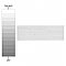 Tikal White 6-1/2" x 20-3/8" Ceramic Wall Tile - 9 Tiles Per Case - 8.37 Sq. Ft.