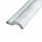 Antic Craquelle Gris Claro Moldura 2" x 6" Ceramic Wall Tile Trim - Sold Per Tile - 0.08 Square Feet