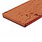 Antic Special Red Moon 3" x 6" Ceramic Bullnose Wall Trim - Sold Per Tile - 0.13 Square Feet