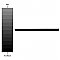 Nero 3/8" x 7-7/8" Ceramic Listelo Liner Wall Trim Tile - Sold by the individual piece