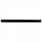 Nero Listelo 3/8" x 5-7/8" Ceramic Wall Trim Tile - 1 Tiles Per Case - 0 Square Feet