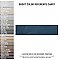 Castillo Denim 3" x 12" Subway Ceramic Wall Tile - 5.72 Sq. Ft. Per Case - 22 Tile Per Case