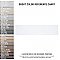 Castillo Matte White 3" x 12" Subway Ceramic Wall Tile - 5.72 Sq. Ft. Per Case - 22 Tile Per Case