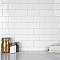 Castillo White 2-7/8" x 5-7/8" Subway Tile - Sold Per Case of 44 Tile - 5.67 Square Feet