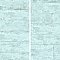 Habanera Azul 11-7/8" x 35-1/2" Ceramic Wall Tile - 5 Tiles Per Case - 14.75 Square Feet