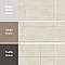 Habanera Decor Bone 11-7/8" x 35-1/2" Ceramic Wall Tile - 5 Tiles Per Case - 14.75 Square Feet