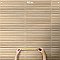 Spa Beige 11-7/8" x 35-1/2" Ceramic Wall Tile - 5 Tiles Per Case - 14.75 Square Feet