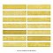 Menorca Lemon 2-1/2" x 12-7/8"   Ceramic Wall Tile - 28 Tiles Per Case - 6.44 Square Feet