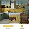 Menorca Lemon 2-1/2" x 12-7/8"   Ceramic Wall Tile - 28 Tiles Per Case - 6.44 Square Feet