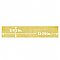 Menorca Lemon 2-1/2" x 12-7/8"   Ceramic Wall Tile - 28 Tiles Per Case - 6.44 Square Feet