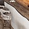 Menorca White 2-1/2" x 12-7/8"   Ceramic Wall Tile - 28 Tiles Per Case - 6.44 Square Feet