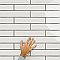 Menorca White 2-1/2" x 12-7/8"   Ceramic Wall Tile - 28 Tiles Per Case - 6.44 Square Feet