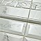 Classico Carrara Glossy Metro 3" x 6" Ceramic White Tile - Sold Per Case of 44 - 6.03 Square Feet Per Case
