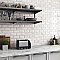 Classico Carrara Glossy Metro 3" x 6" Ceramic White Tile - Sold Per Case of 44 - 6.03 Square Feet Per Case
