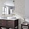 Classico Carrara Glossy Bullnose 3" x 6" Ceramic Trim - Marble Look Subway Tile - Sold Per Piece - 1 Square Feet Per Piece