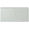 Classico Carrara Matte Bullnose 3" x 6" Ceramic Wall Trim-  Marble Look -Sold Per Piece - .06 Square Feet Per Piece