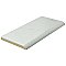 Classico Carrara Matte Bullnose 3" x 6" Ceramic Wall Trim-  Marble Look -Sold Per Piece - .06 Square Feet Per Piece
