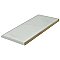 Classico Carrara Matte Bullnose 3" x 6" Ceramic Wall Trim-  Marble Look -Sold Per Piece - .06 Square Feet Per Piece