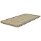 Classico Carrara Matte Bullnose 3" x 6" Ceramic Wall Trim-  Marble Look -Sold Per Piece - .06 Square Feet Per Piece