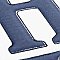 Sevillano Flora Address Letter H 2-1/8" x 4-3/8" Ceramic Wall Tile - Sold by the individual piece