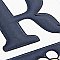 Sevillano Flora Address Letter R 2-1/8" x 4-3/8" Ceramic Wall Tile - Sold by the individual piece