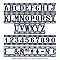 Sevillano Flora Address Letter X 2-1/8" x 4-3/8" Ceramic Wall Tile - Sold by the individual piece