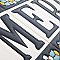 Sevillano Flora Address Letter X 2-1/8" x 4-3/8" Ceramic Wall Tile - Sold by the individual piece