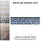 Captain Riptide Glacier Blue 2" x 7-7/8" Ceramic Wall Trim Tile - Sold by the individual piece
