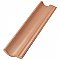 Sevillano Chair Rail Azul Cobalto 2" x 7-7/8" Ceramic Wall Trim Tile - Sold by the individual piece