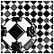 Sevillano Giralda Dark Grey 7-7/8" x 7-7/8" Ceramic Wall Tile - 25 Tiles Per Case - 11.0 Sq. Ft.