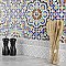 Sevillano Giralda White 7-7/8" x 7-7/8" Ceramic Wall Tile - 25 Tiles Per Case - 11.0 Sq. Ft.