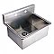 Noah's Utility Series Single Bowl Drop-In or Wall Mount 25" Utility Sink