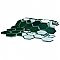 Metro Ion 2" Hex Emerald 11-1/8" x 12-5/8" Porcelain Mosaic Floor & Wall Tile - 10 Tiles Per Case - 10.0 Sq. Ft.