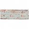 Java Wood Decor 3" x 8-7/8" Ceramic Wall Tile - 44 Tiles Per Case - 8.36 Square Feet