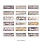 Java Wood Decor 3" x 8-7/8" Ceramic Wall Tile - 44 Tiles Per Case - 8.36 Square Feet