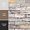 Java Wood Decor 3" x 8-7/8" Ceramic Wall Tile - 44 Tiles Per Case - 8.36 Square Feet